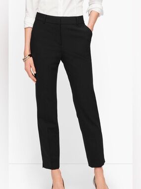Banana Republic Sloan Fit Black Ankle Dress Pants Size 6 Tailored Work Career